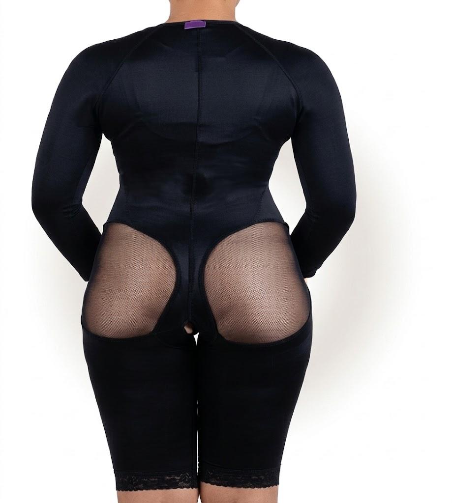 Panty Haut Court Lipofilling avec Manches – Lipo Line