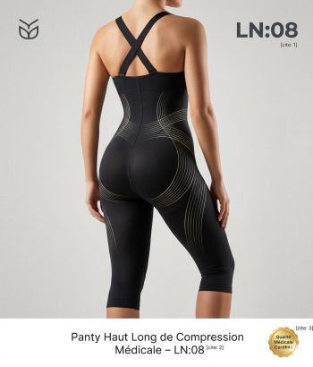 Panty Haut Long Post-Opératoire – Lipo Line (LN:08)